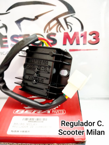 Regulador Corriente Scooter Bera Milan
